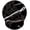 Black white marble, variant on Mouse Pad with Wrist Support, Ergonomic Mouse Pad with Memory Foam Wrist Rest Cushion, Non-Slip Rubber Base Gaming Mice Pad for Home Office Computer Laptop, Sea Wave