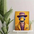 thumbnail image 6 of Qisvanset Dapper Duck Canvas Wall Art 15.75x11.81 INCHES, 6 of 7