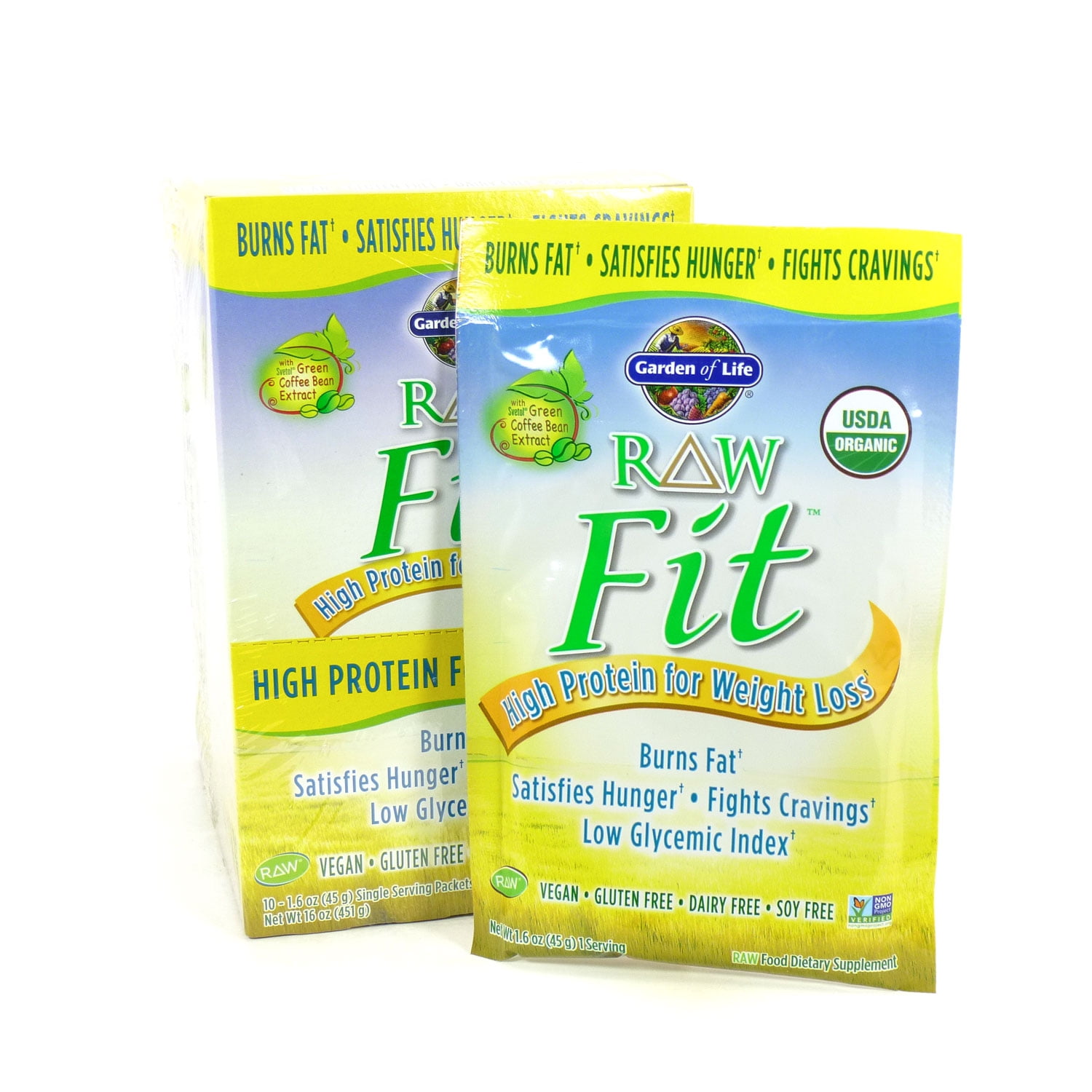 Raw Fit Green Coffee By Garden Of Life 10 1 6 Ounces Walmart Com