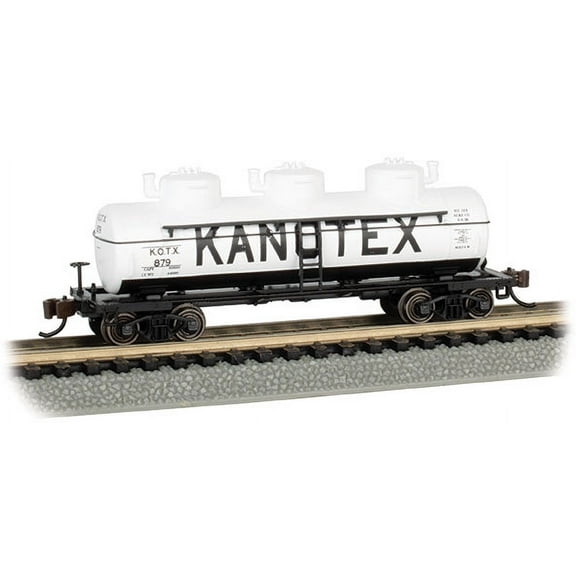 Bachmann 17157 N Kanotex #879 - 3-Dome Tank Car