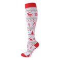 thumbnail image 1 of FhsagQ Chaussettes Hommes Chaussettes Sans Entrejambe Chaussettes d'Exercice Chaussettes Anti-Stress Chaussettes Élastiques Course Saut Chaussettes de Compression Bas Jacquard Chaussettes Mi-Mollet Chaussettes Hommes Résille Violet Pâle S, 1 of 3