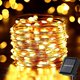thumbnail image 1 of Luces solares de hadas al aire libre 33 pies/10 m 100 luces solares LED para jardín, luces solares de alambre de cobre a prueba de agua 8 modos para árbol jardín boda fiesta De, 1 of 5