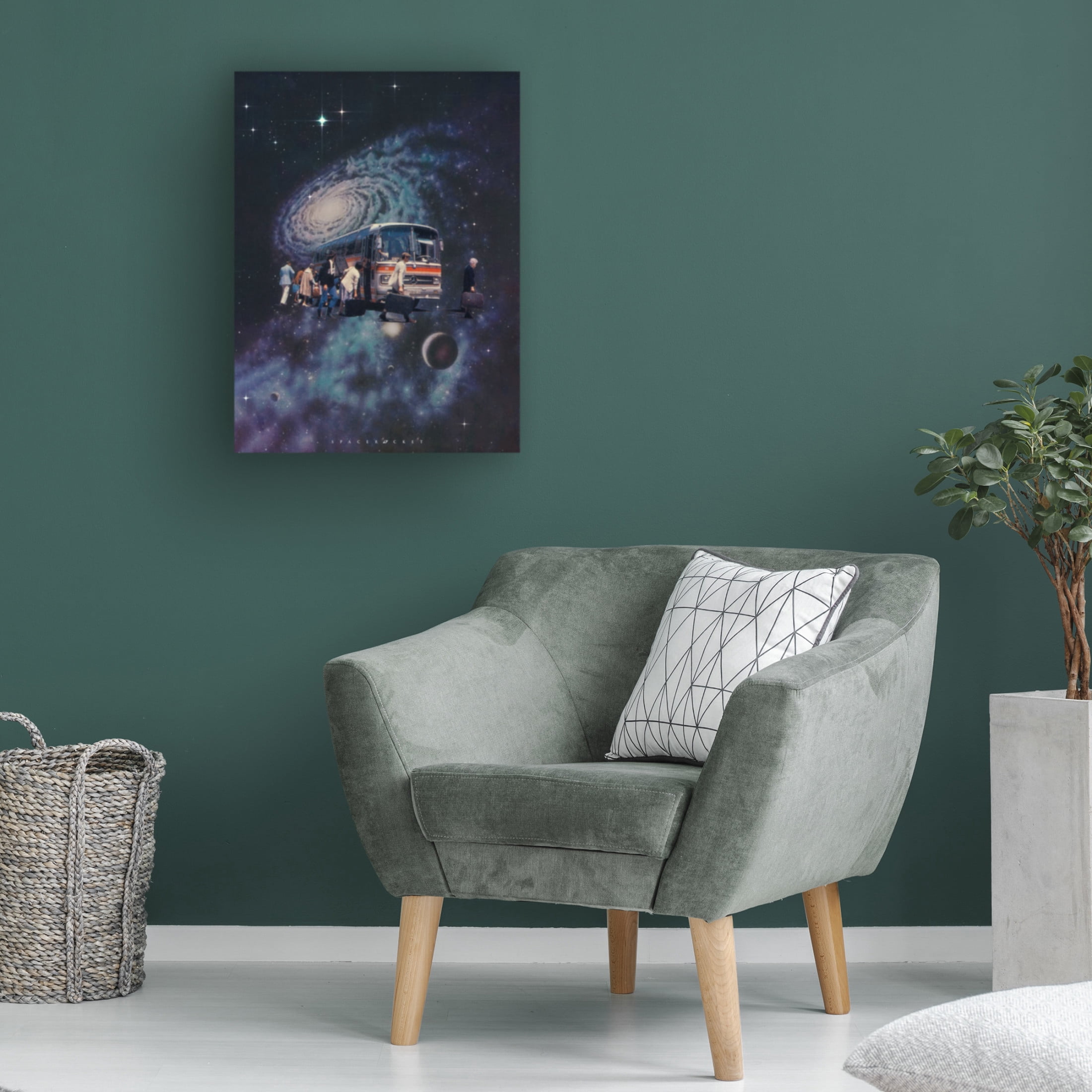 Trademark Fine Art spacerocket art  645 Canvas Wall Art