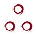 thumbnail image 2 of Cateissary Barreras de cuerda - Puntales de control de multitudes de servicio pesado 2m Rojo Type1 NO1, 2 of 6