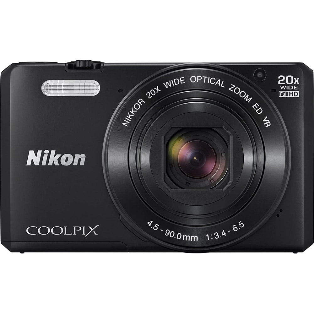 Nikon COOLPIX S7000 16MP 1080p WiFi Digital Camera w/ 20X Optical Zoom VR Lens Walmart