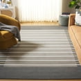 thumbnail image 2 of SAFAVIEH Pyramid Josephina Striped Area Rug, Grey/Ivory Gold, 4'5" x 6'5", 2 of 6