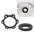 thumbnail image 4 of Base De Conversión De Bloqueo Medio De Bujes De Bicicleta, Bloqueo Central De Buje De Bicicleta De Mecanizado CNC A Adaptador De 6 Orificios Ergonómico Para Bicicletas De, 4 of 8