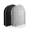 thumbnail image 4 of Puerta abatible para perros y gatos, de plástico ABS, para gatitos y cachorros, kit de puerta pequeña para mascotas, puertas abatibles para perros y gatos con cerradura de seguridad de 4 vías, puert, 4 of 5