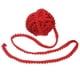 thumbnail image 1 of Uxcell Cinta de Borlas de 8.5 Yardas de Longitud, 0.5" de Ancho, Borlas Rojas para Manualidades, 1 Rollo, 1 of 7
