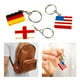 thumbnail image 4 of Bolsa en miniatura con colgante de 3 piezas, llavero con bandera nacional, con llavero, 4 of 9