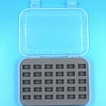 thumbnail image 4 of MasteelfCA 2Pcs Sewing Bobbin Box Plastic Storage Box Home Bobbins Case Embroidery Threads Cases with Sponge, 4 of 7