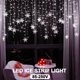 thumbnail image 5 of Copo Nieve Hadas Copos Cadena Luces 96LED Regalo Navidad Nuevo Duradero, 5 of 8