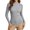 Gray Sweaters, variant on Women's Mock Neck Sweater Fall Long Sleeve Pullover Ribbed Knit Stretchy Slim Fit Base Layer Tops Beige XXL