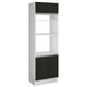thumbnail image 1 of Despensero Alacena Multiuso Organizador Madesa 3 Puertas Blanco/Negro, 1 of 5