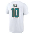 thumbnail image 3 of Men's Tyreek Hill White Miami Dolphins Icon Player Name & Number T-Shirt, 3 of 3