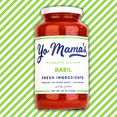 thumbnail image 3 of (2 pack) Yo Mama's Foods Gluten-Free, Keto Friendly, Tomato Basil Pasta Sauce, 25 oz Jar, 3 of 6