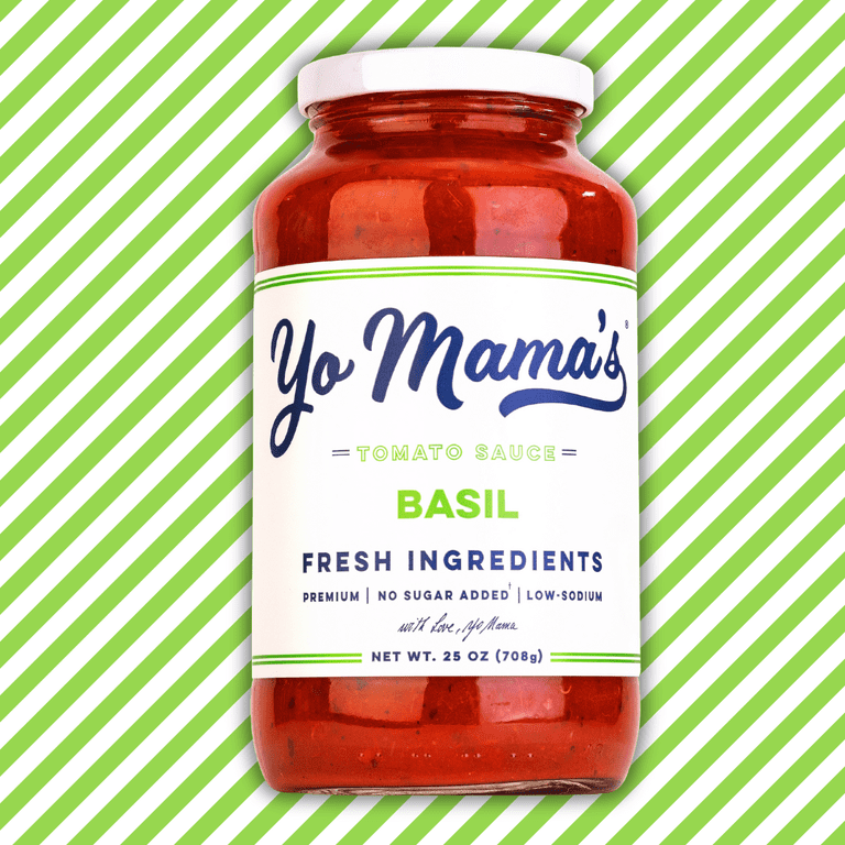 2 pack) Yo Mama's Foods Gluten-Free, Keto Friendly, Tomato Basil