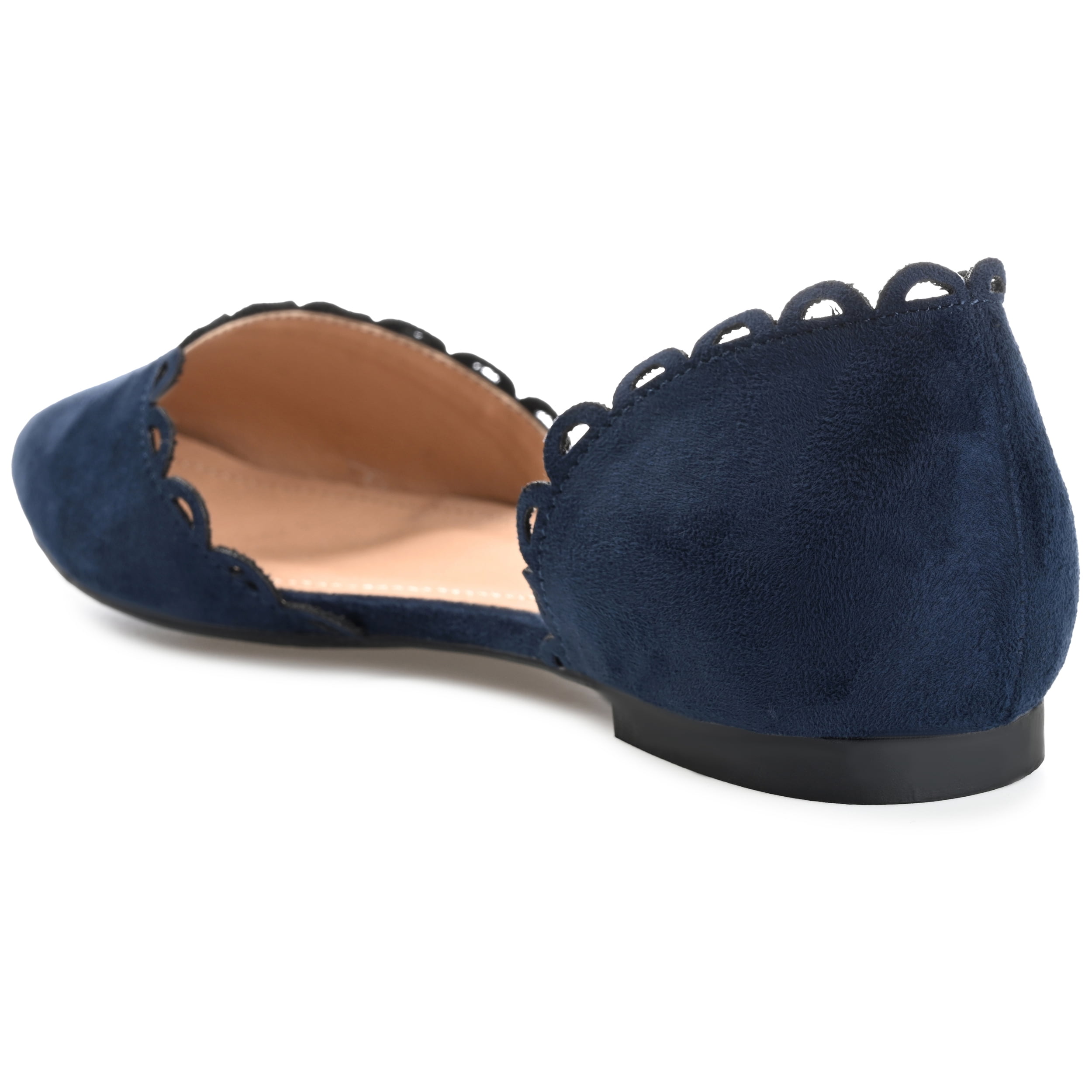 Journee Womens Jezlin Slip On Almond Toe Ballet Flats, Widths Available