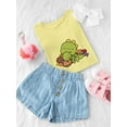 thumbnail image 3 of Cute Halloween Dino Family T-Shirt Toddler -Image by Shutterstock,  5 Toddler, 3 of 4
