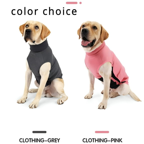 TELOLY Dog Anxiety Vest Jacket, Comfort Dog Calming Vest Adjustable Relief Coat for Dogs, Anti-Anxiety Shirt Pet Thunder Jacket Dog Anxiety Relief Wrap for Thunderstorm, Fireworks, Separation