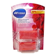 Afroso WC Block Rose 2 x 40g 1.41oz Refill