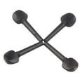 thumbnail image 3 of LOVEVER 4PCS Ebony Wood Violin Tuning Pegs String Instrument Accessories for Fiddler Replacement (8/1), 3 of 7