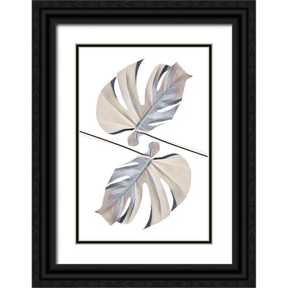 Artographie Studio 17x24 Black Ornate Wood Framed with Double Matting Museum Art Print Titled - Ying Yang 02