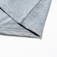 thumbnail image 5 of kpoplk Toddler Infant Baby Boys Play Clothes 12M-2T 2 Piece Set Short Sleeve Cotton Tees Tops and Elastic Pants(Grey,6-7 Y), 5 of 9