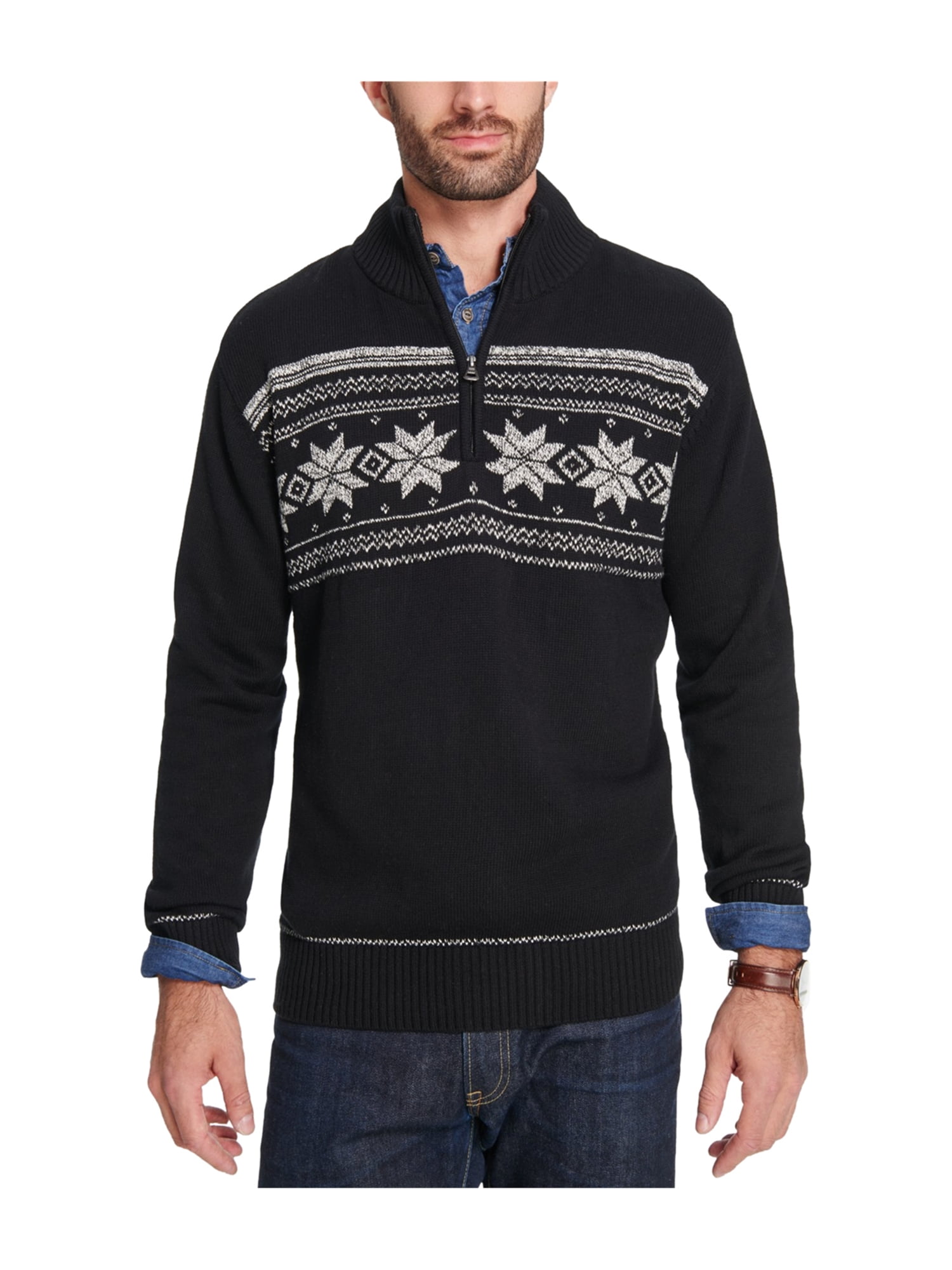 Weatherproof Mens Pullover Knit Sweater