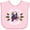 AD-Pink, variant on Inktastic Live Love Toucans Boys or Girls Baby Bib
