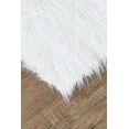 thumbnail image 3 of Beringer Plush 2.5in Faux Fur Rug, Ivory, 5ft x 7ft Area Rug, 3 of 4