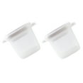 thumbnail image 2 of MasteelfCA 2Pcs Office Steamed Rice Boxes Rice Bowls Microwave Oven Rice Boxes (White), 2 of 8