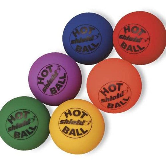 Hockey Hotballs Shield No-Bounce, juego de 6