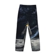 thumbnail image 6 of Balery Astronaut Standing In The Moon print Men's Pajama Pants,Ultra Lightweight Pjs,Lounge Pant-X-Large, 6 of 9