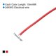 thumbnail image 2 of Cable de conexión de 24 AWG 15m/49ft, bobina de cable eléctrico flexible UL1007 negro rojo, diámetro de 1.5mm, 2 of 6