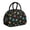 Alien and Meteor, variant on Alien and Meteor Black Pattern Insulated Lunch Bag,Leakproof Large Capacity Lunch Box for Work,Picnic or Travel,11.4 X 6.7 X 8.3 Inches