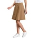 thumbnail image 4 of FALDA DE JEAN DENIM CASUAL DE CINTURA ALTA EN A PARA MUJERES INSPIRADA CHIC L MARRÓN, 4 of 6