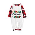 thumbnail image 2 of Penkiiy Pyjamas de Noël pour Famille, Ensemble de Pyjamas Assortis, Carreaux Rouges Renne Vacances Xmas Pyjamas pour Femmes Hommes Enfants Rouge 18-24 Mois, 2 of 3