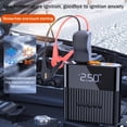 thumbnail image 2 of Jump Starter with Air Compressor,Mini Inflator Electric Tire Pump 8800mAh with 150 PSI Digital LCD LED Light Power Bank Jump Starter,12V Portable Battery Jump Box for Car Bicycle Tires Inflatables, 2 of 11
