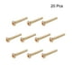 thumbnail image 4 of Tornillos de muebles M6x40mm con socket hexagonal, fijaciones galvanizadas, tornillos de rosca completa de acero al carbono, 20 Pcs, 4 of 4