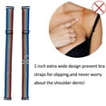 thumbnail image 5 of Moly Story Summer Fashion Decor Colorful Rainbow Decorative Bra Straps Replacement for Strapless Bra, 1 inch Wide Lingerie Straps for Dress, 5 of 7