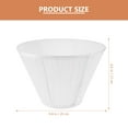 thumbnail image 2 of SEWCHICS Lampshade for Table Lamps White Fabric Simple Style for Bedroom 1Pack, 2 of 5