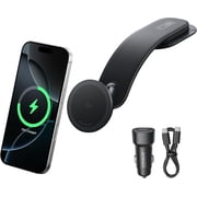 Anker Nano Magnetic Wireless Car Charger, 360° Adjustable Mount Car Charger with Detachable Pad