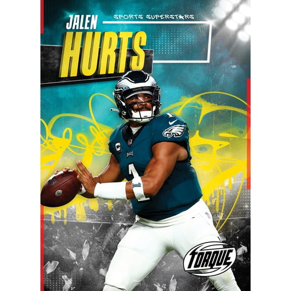 Sports Superstars Jalen Hurts, (Hardcover)