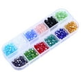 thumbnail image 5 of SOPOTUTU 720-Piece Glass Crystal Beads Assorted Colors for Jewelry Making and Crafting, 5 of 8