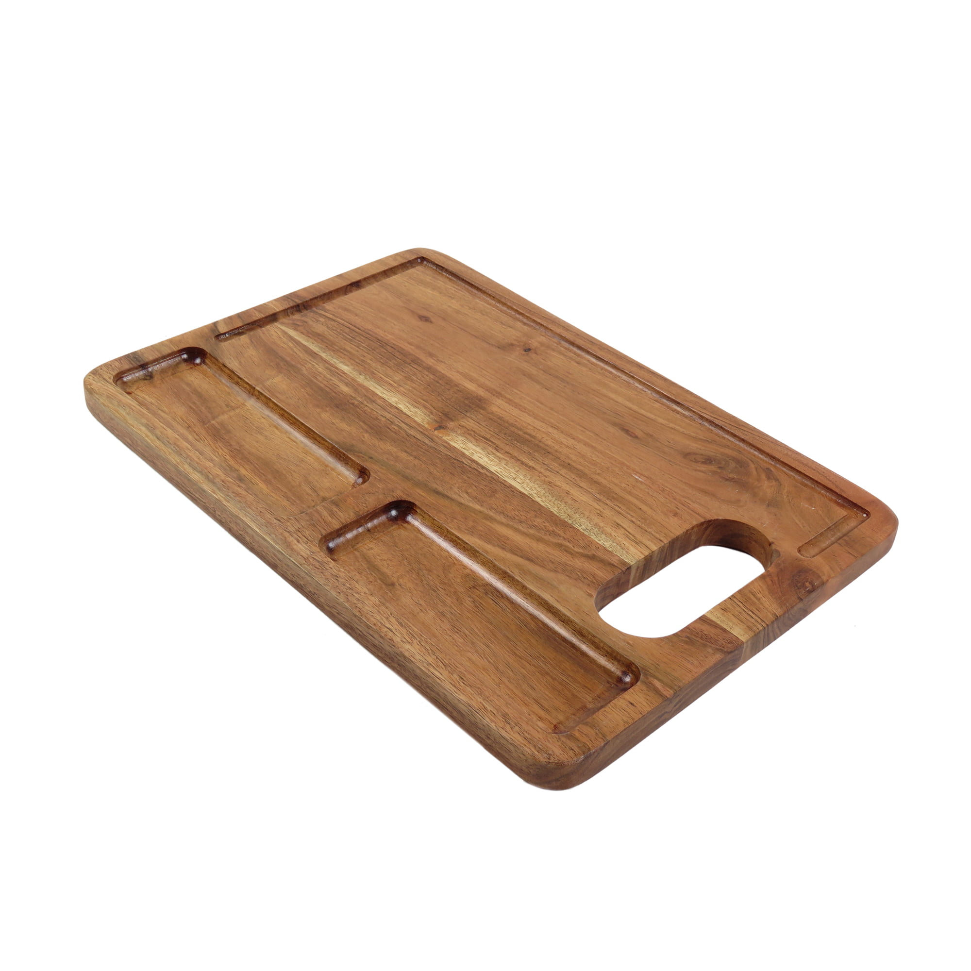 Handmade Fish Shaped Wooden Cutting Board with Handle