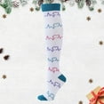 thumbnail image 2 of FhsagQ Socks Men's Socks Soie Exercice Stress Socks Élastique Socks Course Saut Compression Socks Bas Jacquard Mollet Socks Men's Socks Transparent Men Socks Plus Violet Foncé S, 2 of 3
