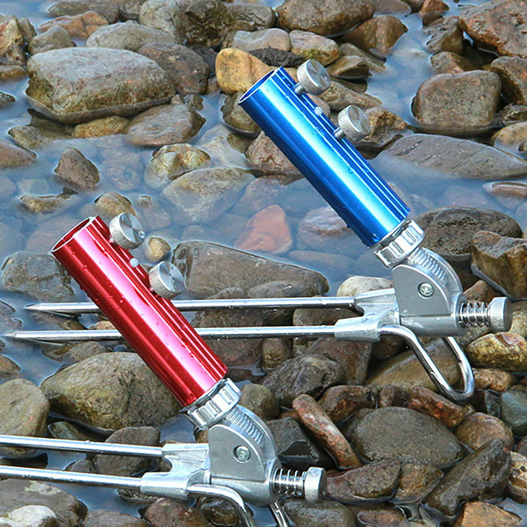 SANWOOD Adjustable Fishing Pole Holder Aluminum Alloy Universal Rod Bracket  for Carp 