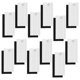 thumbnail image 1 of Piezas de Repuesto de Filtro para K10, HR1010 Robot Aspirador Accesorios 12Pack, 1 of 5
