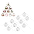thumbnail image 4 of Bola De Plástico, Bola De Navidad 10 Piezas Para Fiesta De Vacaciones EOTVIA No, 4 of 7